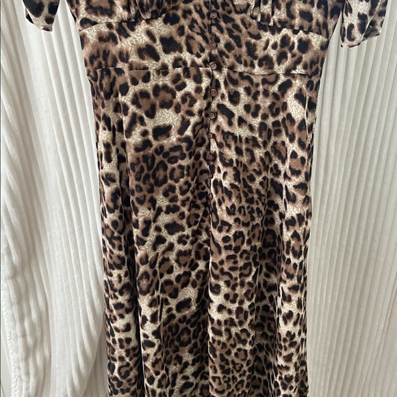 ASTR the label from Nordstrom. Leopard, midi dress. - Picture 3 of 7